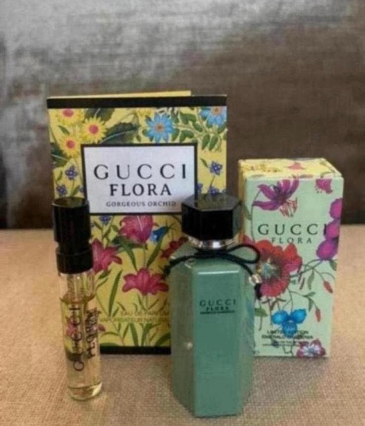 Miniatuur Gucci Flora emerald gardenia edt 5 ml nieuw, Verzenden, Nieuw, Miniatuur, Gevuld