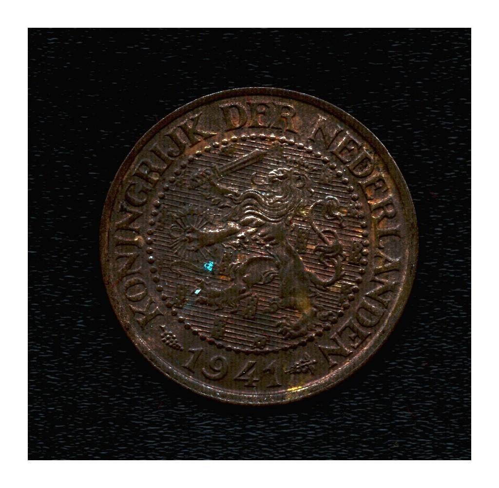 2,5 cent Nederland 1941 (M124), Postzegels en Munten, Munten | Nederland, Ophalen of Verzenden, Koningin Wilhelmina, Overige waardes