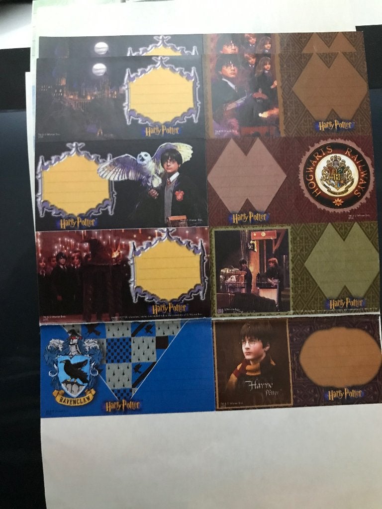 Harry Potter Naamstickers - Diverse Ontwerpen, Verzamelen, Harry Potter, Ophalen of Verzenden, Nieuw, Overige typen