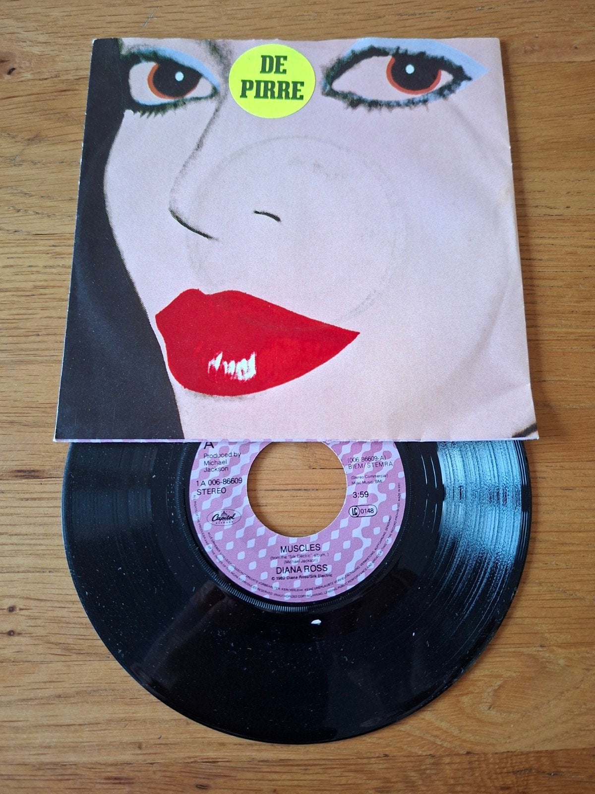 Diana Ross - Muscles (7 inch single), Gebruikt, 7 inch, Ophalen of Verzenden, Pop