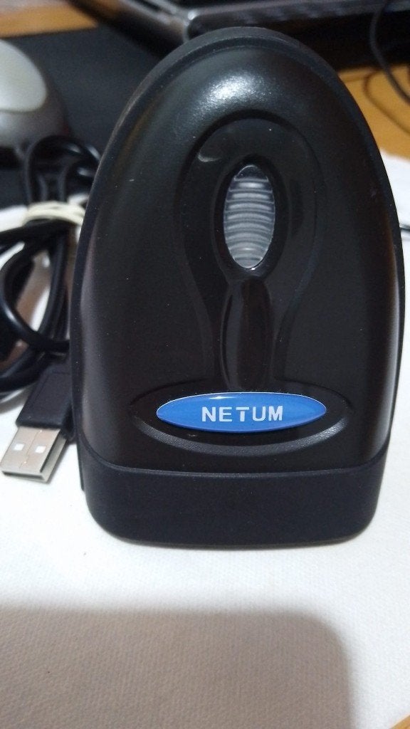 NETUM Handscanner USB Barcodescanner, Computers en Software, Scanners, Gebruikt, Verzenden, NETUM, MacOS