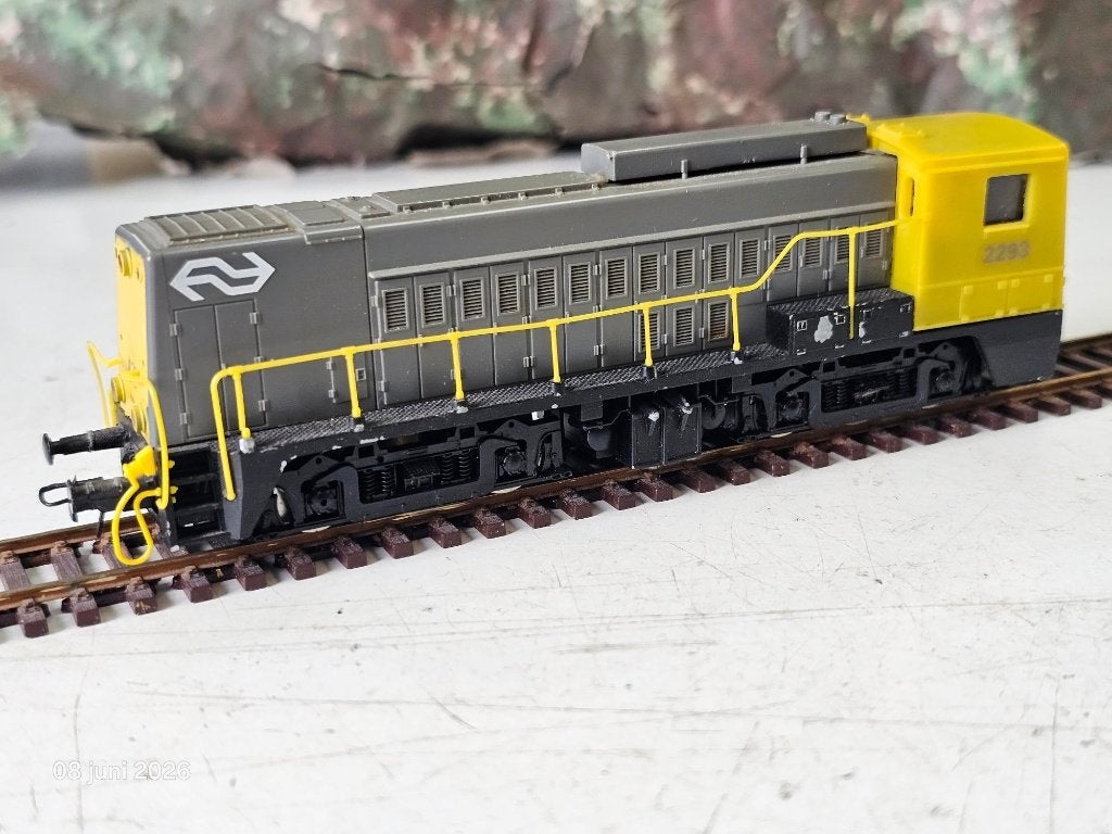 modeltrein H0, roco NS 2300 diesel lokomotief, Hobby en Vrije tijd, Modeltreinen | H0, Gebruikt, Ophalen of Verzenden, NS, Roco