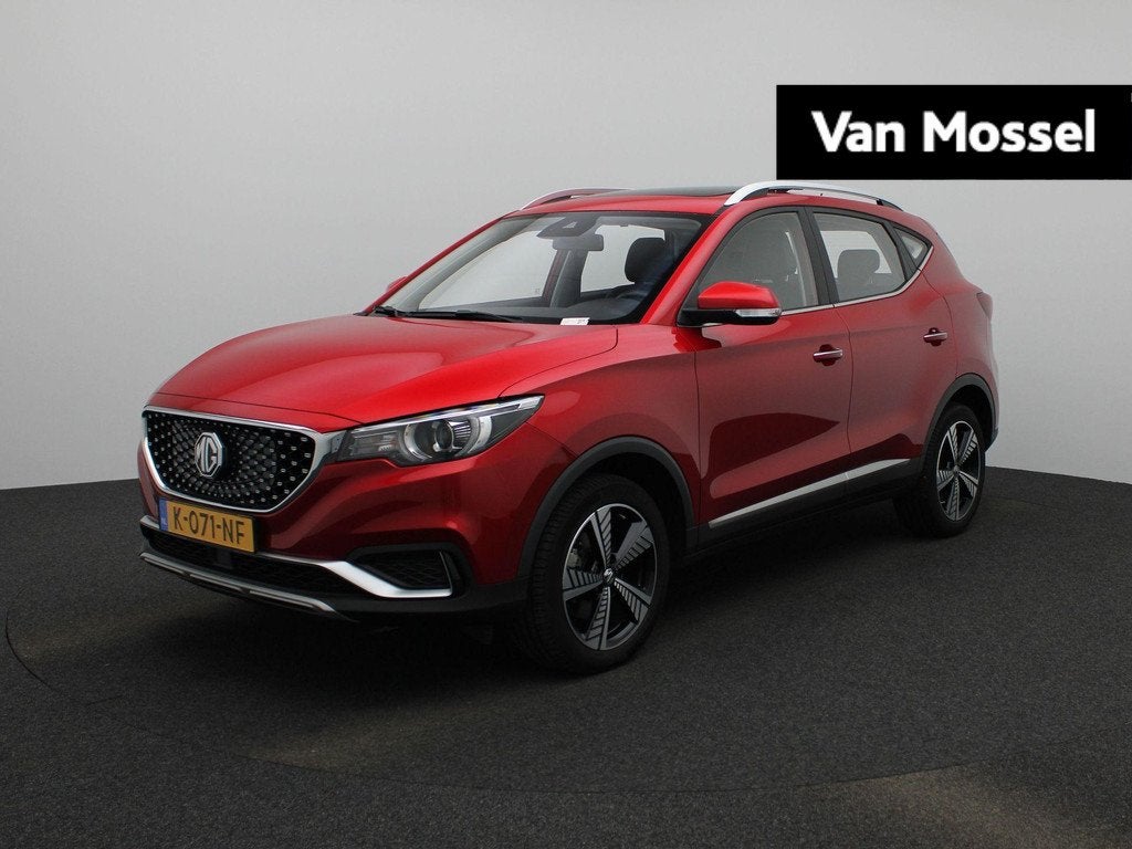 MG ZS EV Luxury 45 kWh | Navi | Leder | Panoramadak | Camera, Auto's, MG, Gebruikt, 143 pk, ZS, 1507 kg