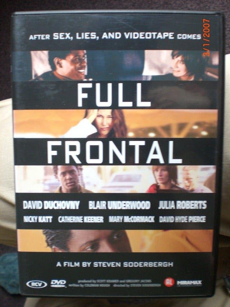 dvd Full Frontal David Duchovny Julia Roberts Catherine Keen, Alle leeftijden, Ophalen of Verzenden, Zo goed als nieuw, Drama