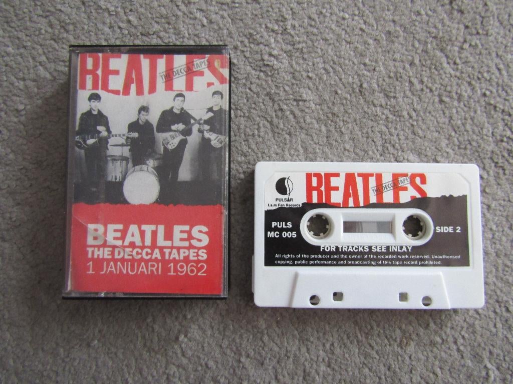 Cassette: Beatles - The decca tapes 1 januari 1962, Cd's en Dvd's, Cassettebandjes, Gebruikt, 1 bandje, Ophalen of Verzenden, Origineel