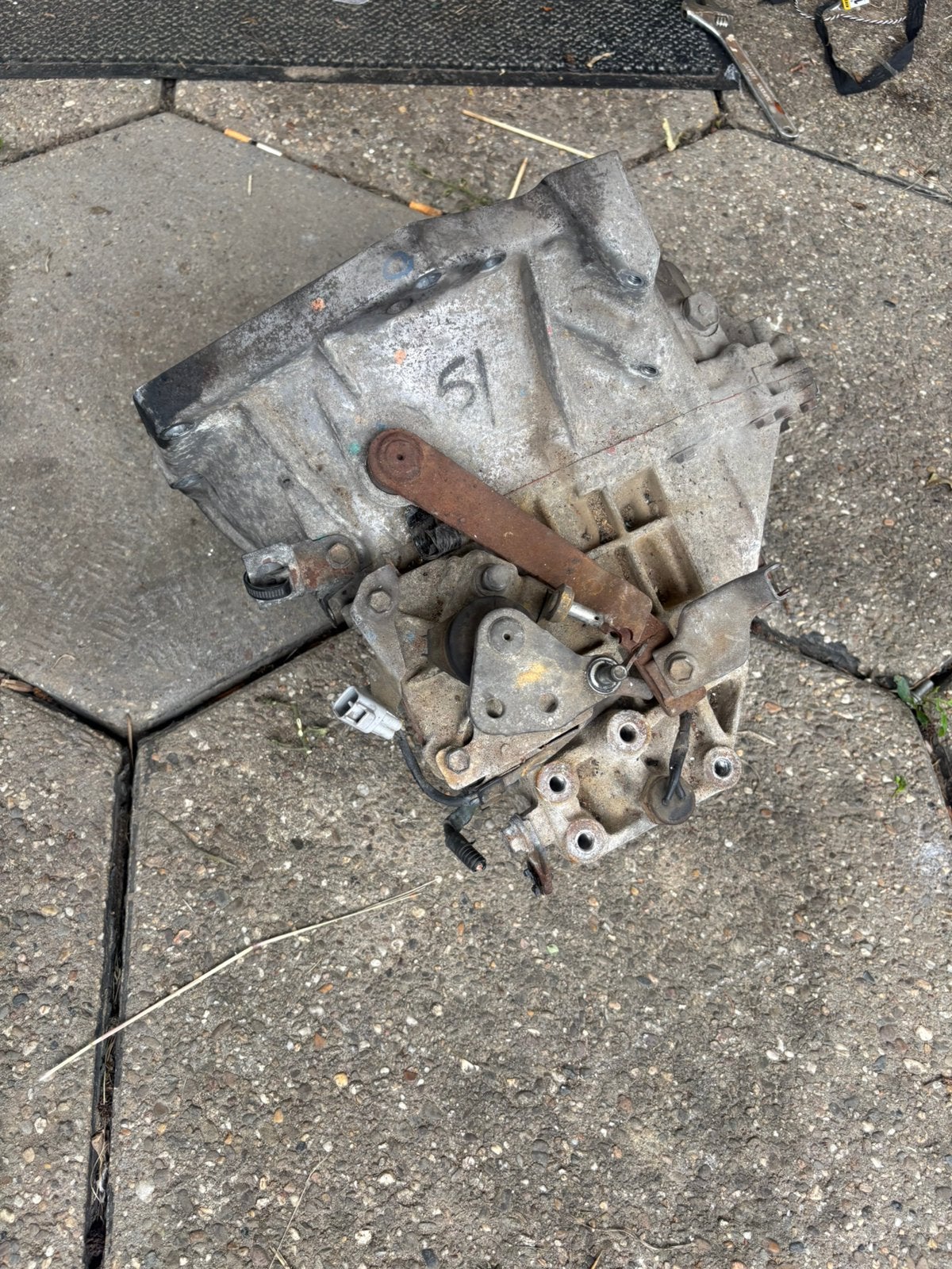 Versnellings bak citroen c1 toyota aygo peugeot 107, Auto-onderdelen, Transmissie en Toebehoren, Ophalen, C, C, Toyota