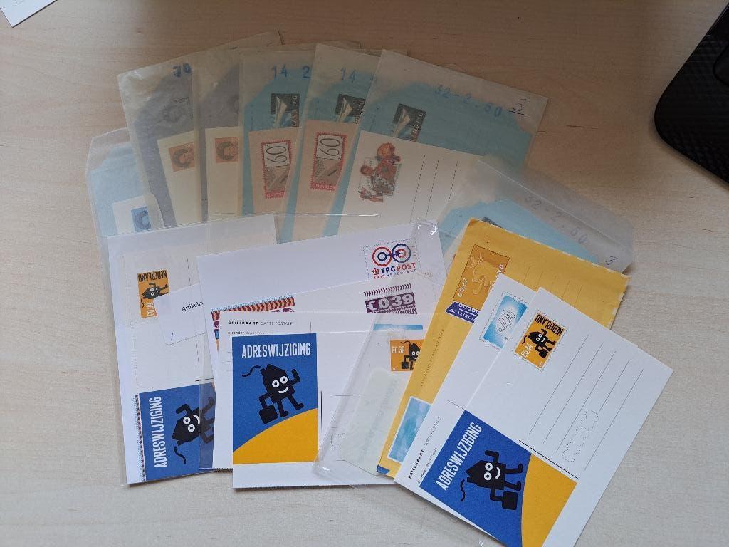Sas Kavel diversen PTT zie scan, Postzegels en Munten, Ophalen of Verzenden, Postfris