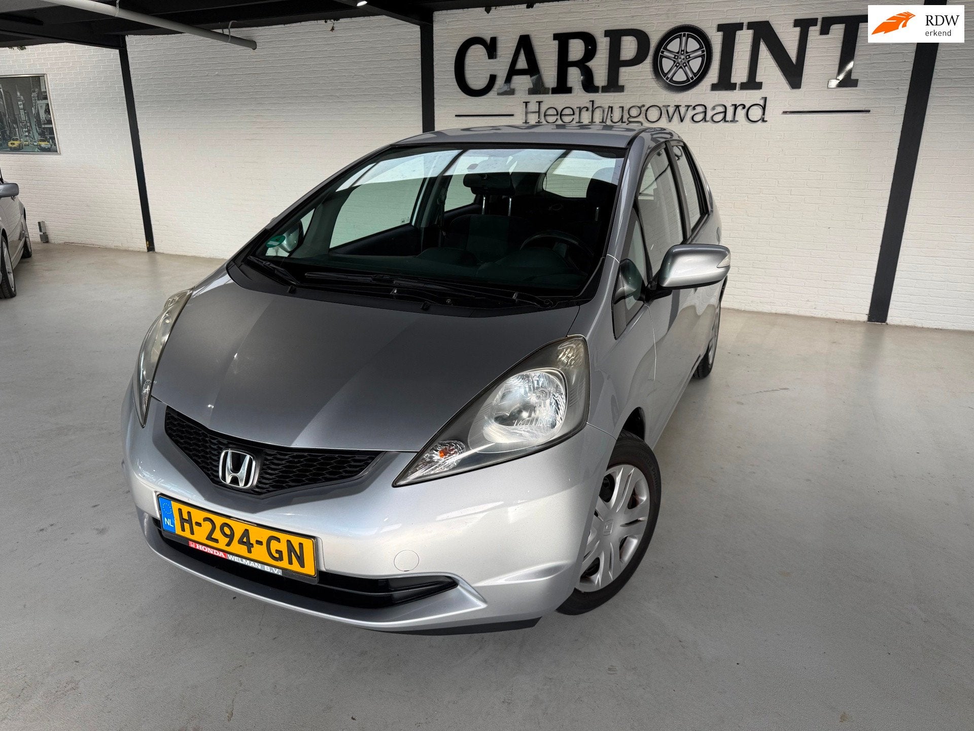 Honda Jazz 1.4 Comfort 2009 Clima Trekhaak Deal O.H Zuinige, Auto's, Voorwielaandrijving, 1046 kg, 450 kg, Gebruikt
