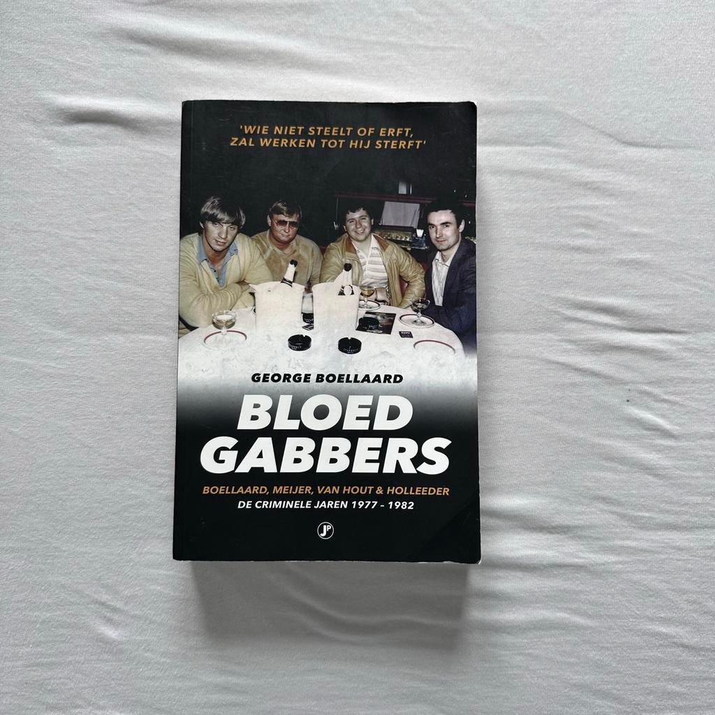 George Boellaard - Bloedgabbers, Boeken, Detectives, Zo goed als nieuw, Ophalen of Verzenden