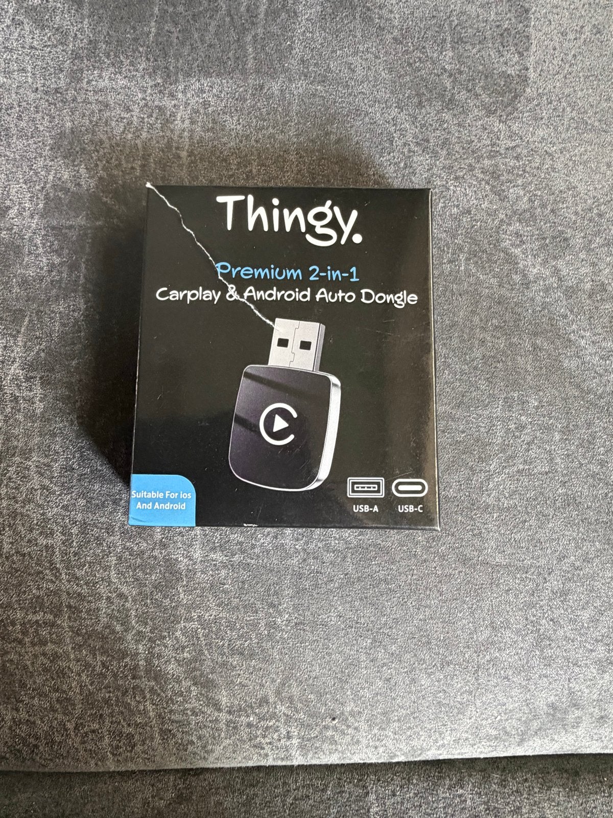 Thingy. Premium 2-in-1 CarPlay & Android Auto Dongle, Ophalen of Verzenden, Zo goed als nieuw