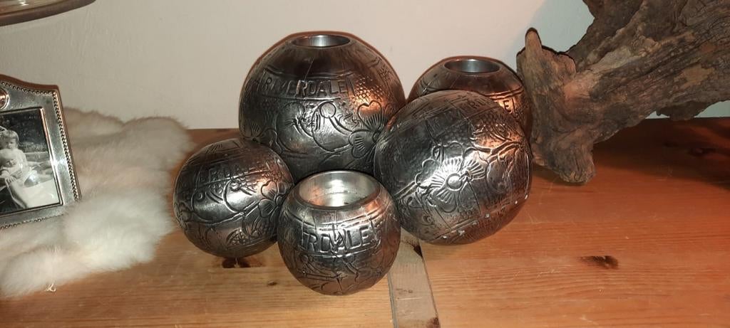 Riverdale ballen en waxinelichthouders., Sieraden, Tassen en Uiterlijk, Overige merken, Overige materialen, Nieuw, Ophalen of Verzenden