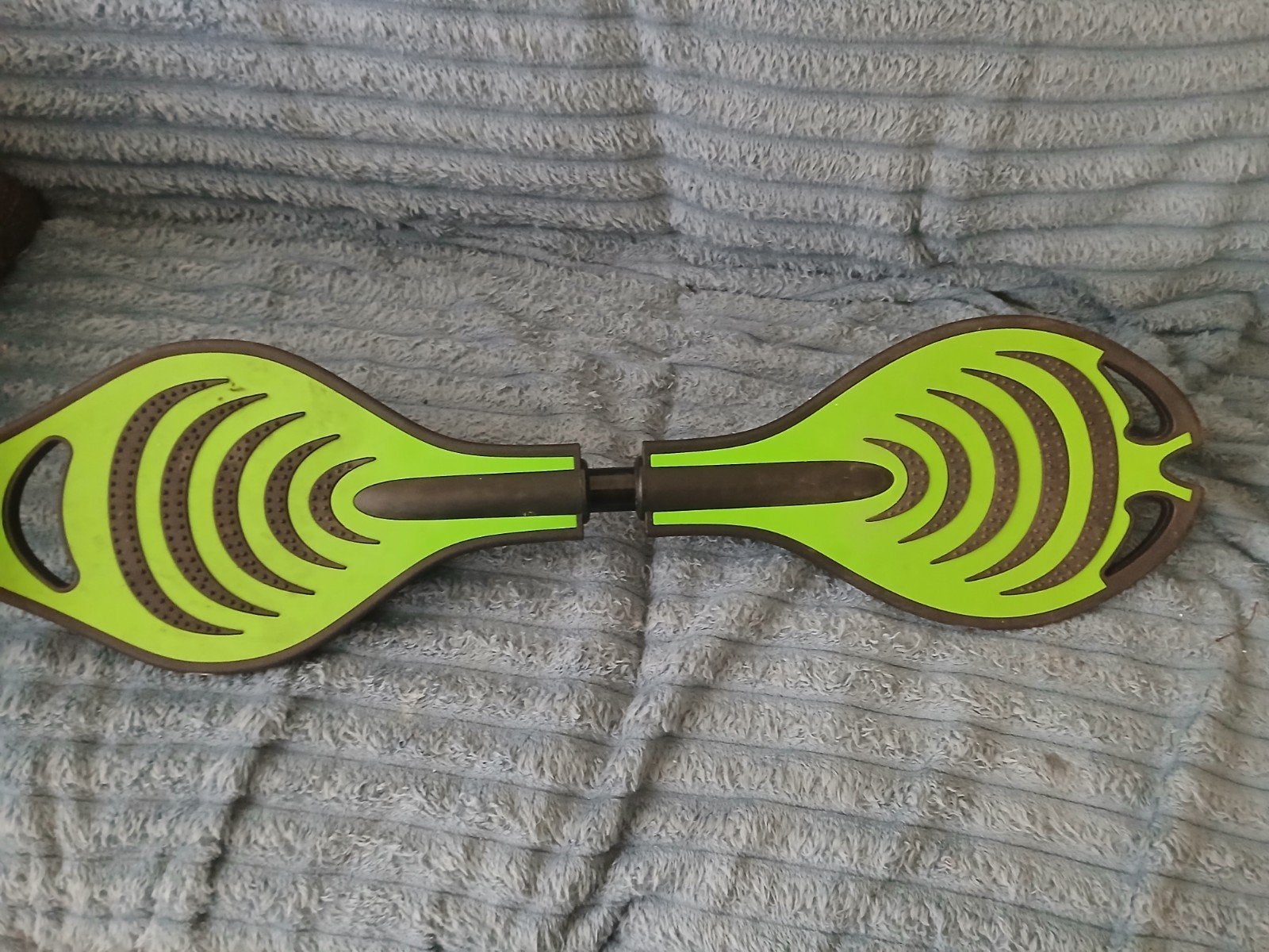 Waveboard - Groen/Zwart, Sport en Fitness, Skateboarden, Ophalen, Gebruikt, Waveboard