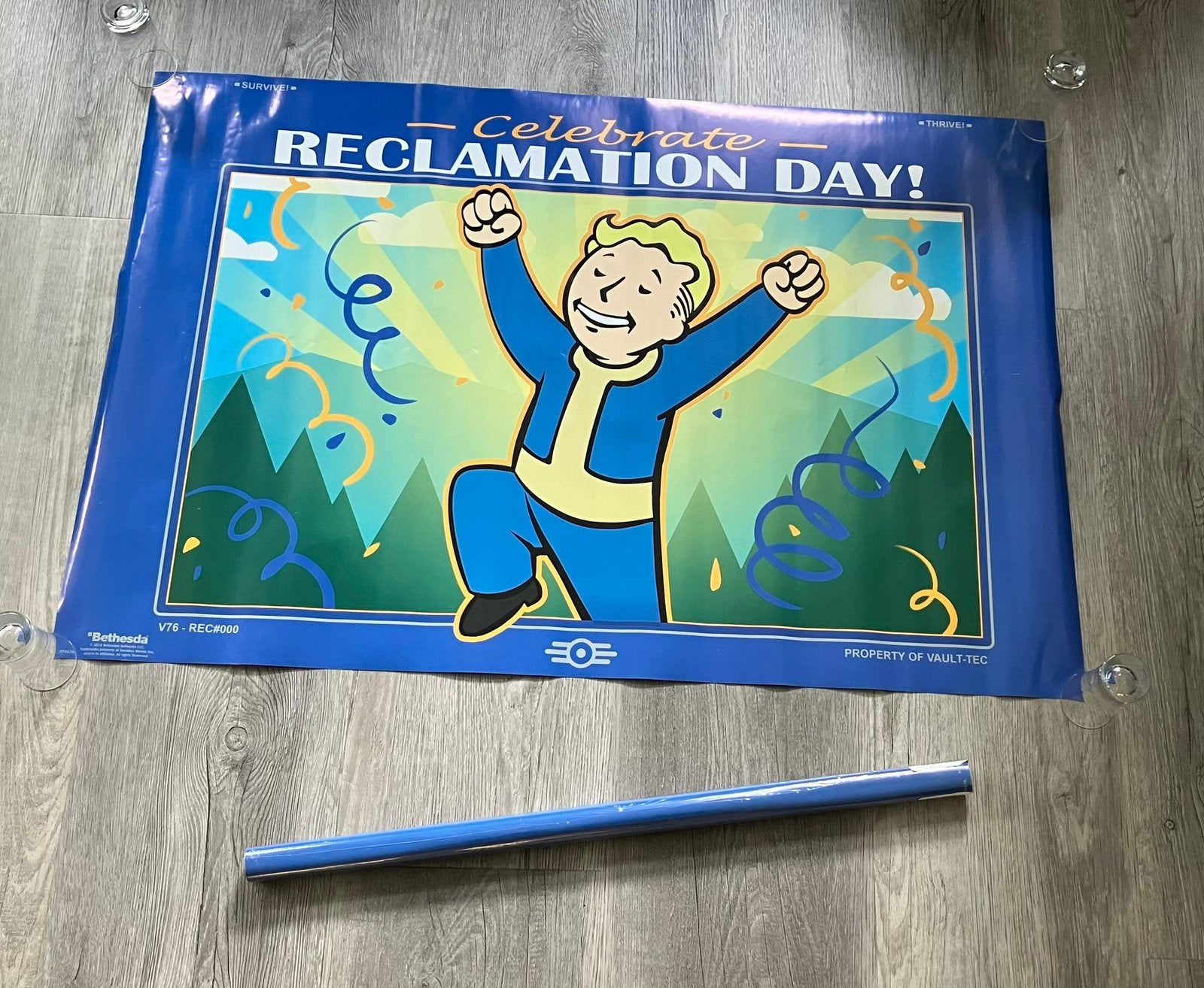 Fallout 76 Reclamation Poster (Nieuw) 61 x 91 cm, Ophalen of Verzenden, Zo goed als nieuw, Film en Tv