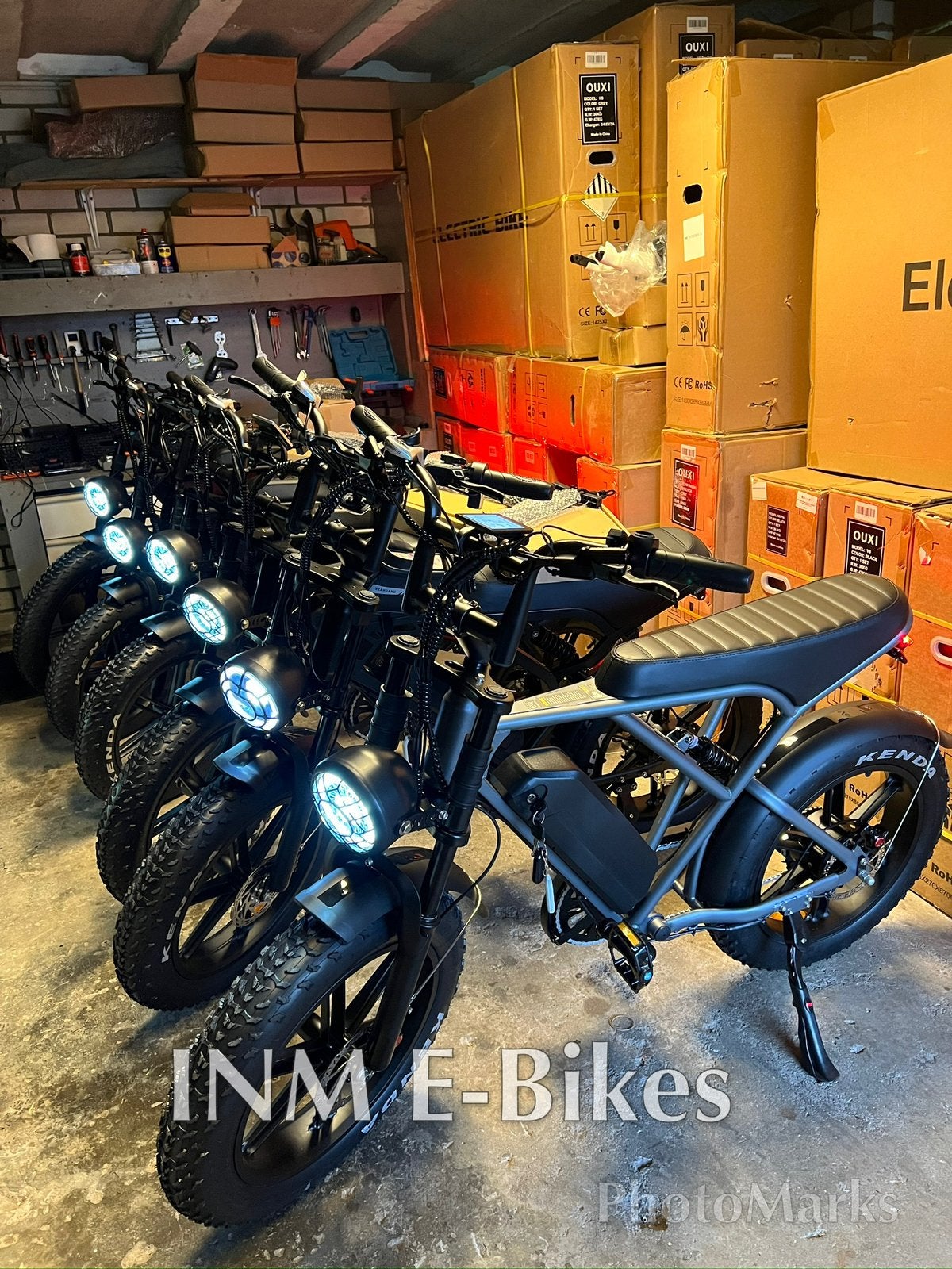 Fatbikes Ouxi Modellen V8 + Accessoires | Garantie | Nieuw, Fietsen en Brommers, Elektrische fietsen, 59 cm of meer, Ophalen, Nieuw