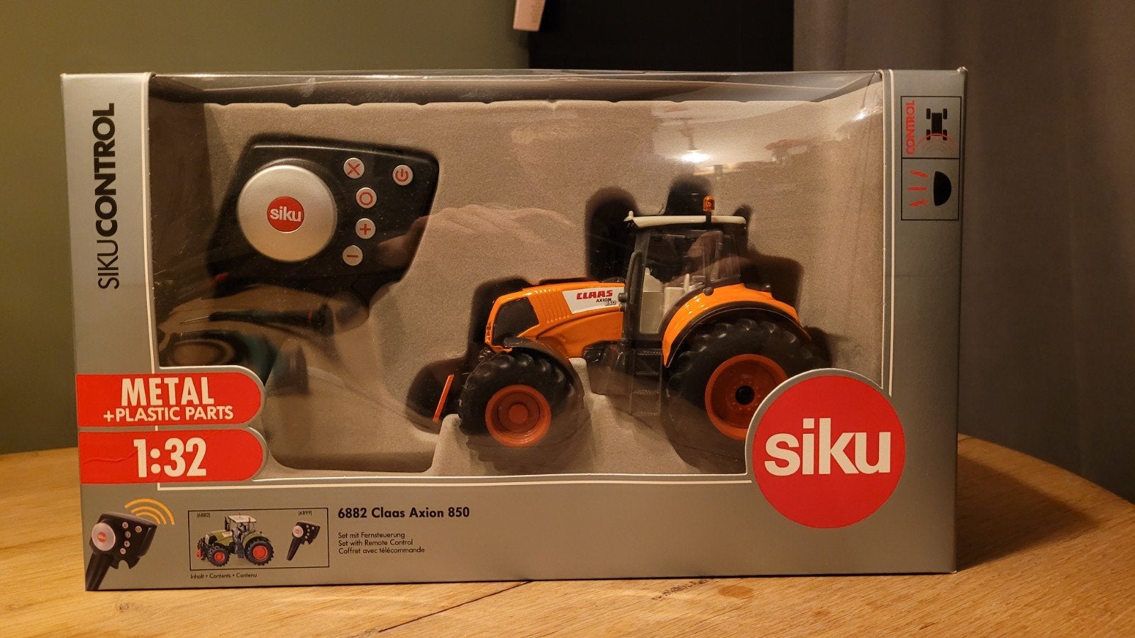 Siku control Claas Kommunal NIEUW + extra verlichting, Ophalen of Verzenden, Nieuw, Tractor of Landbouw, SIKU