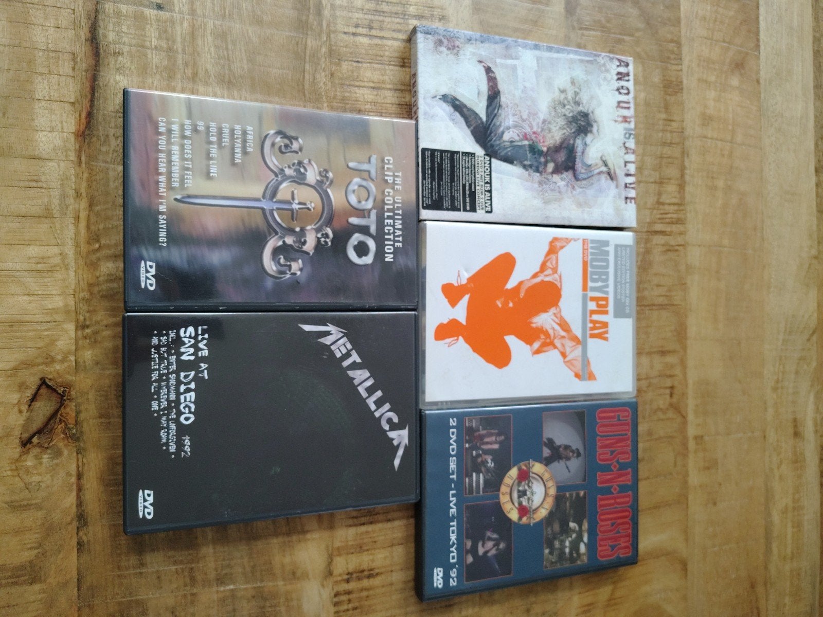 Muziek/concert DVD's van diverse bands, Ophalen of Verzenden, Gebruikt, Concert