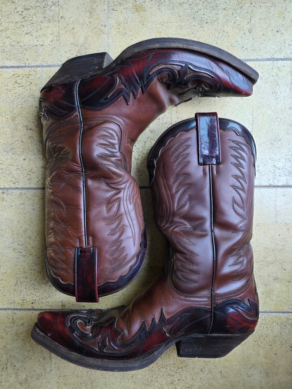 Sendra cowboy boots mt 43. western boots. Rood bruin, Ophalen of Verzenden, Bruin, Boots