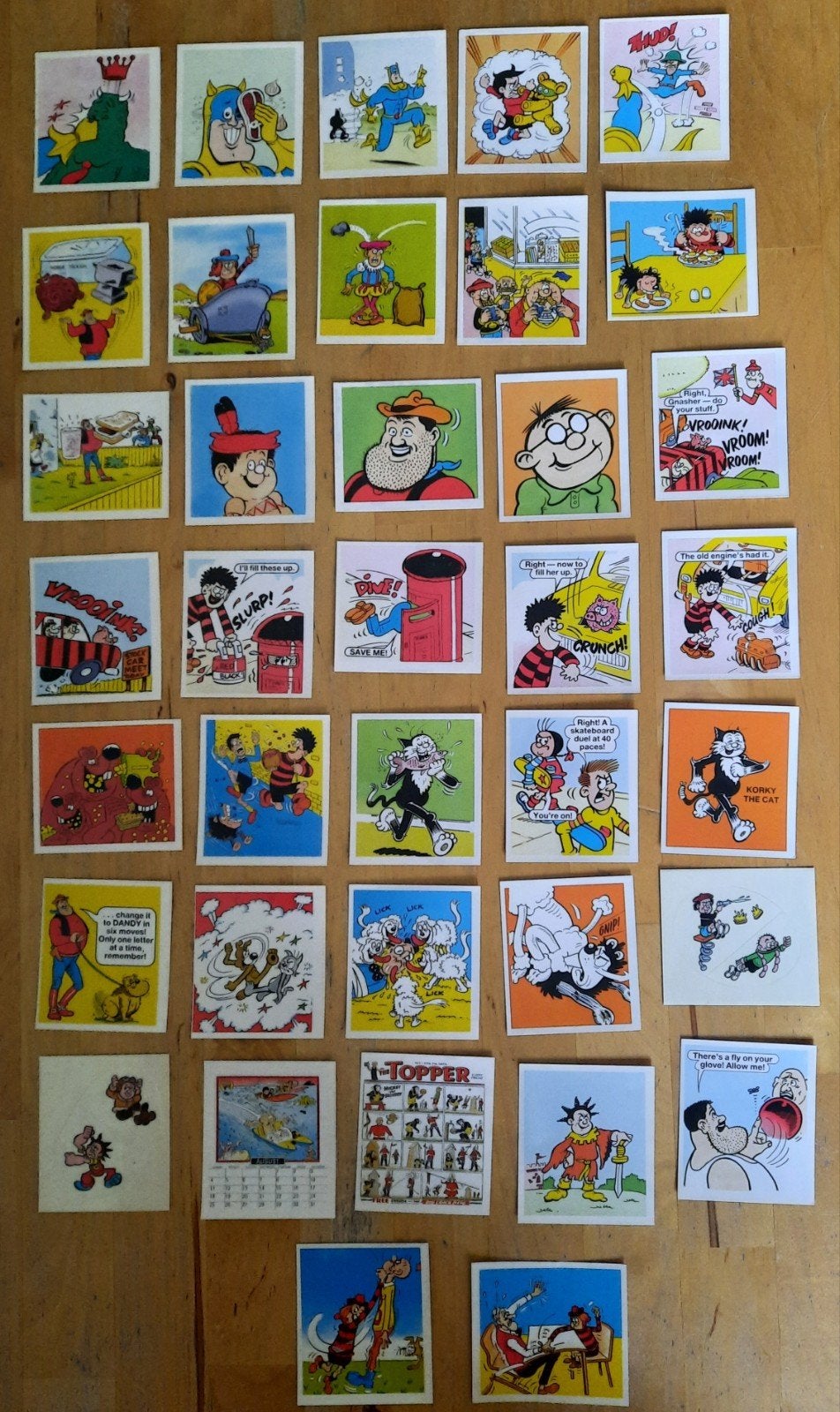 Comic Scrapbook Stickers - 1991, Ophalen of Verzenden
