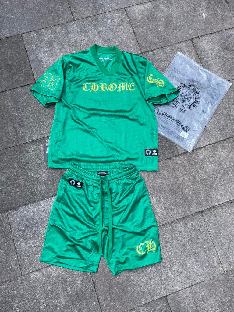 Chrome hearts mesh set, Kleding | Heren, Ophalen of Verzenden, Zo goed als nieuw, Maat 46 (S) of kleiner, Groen