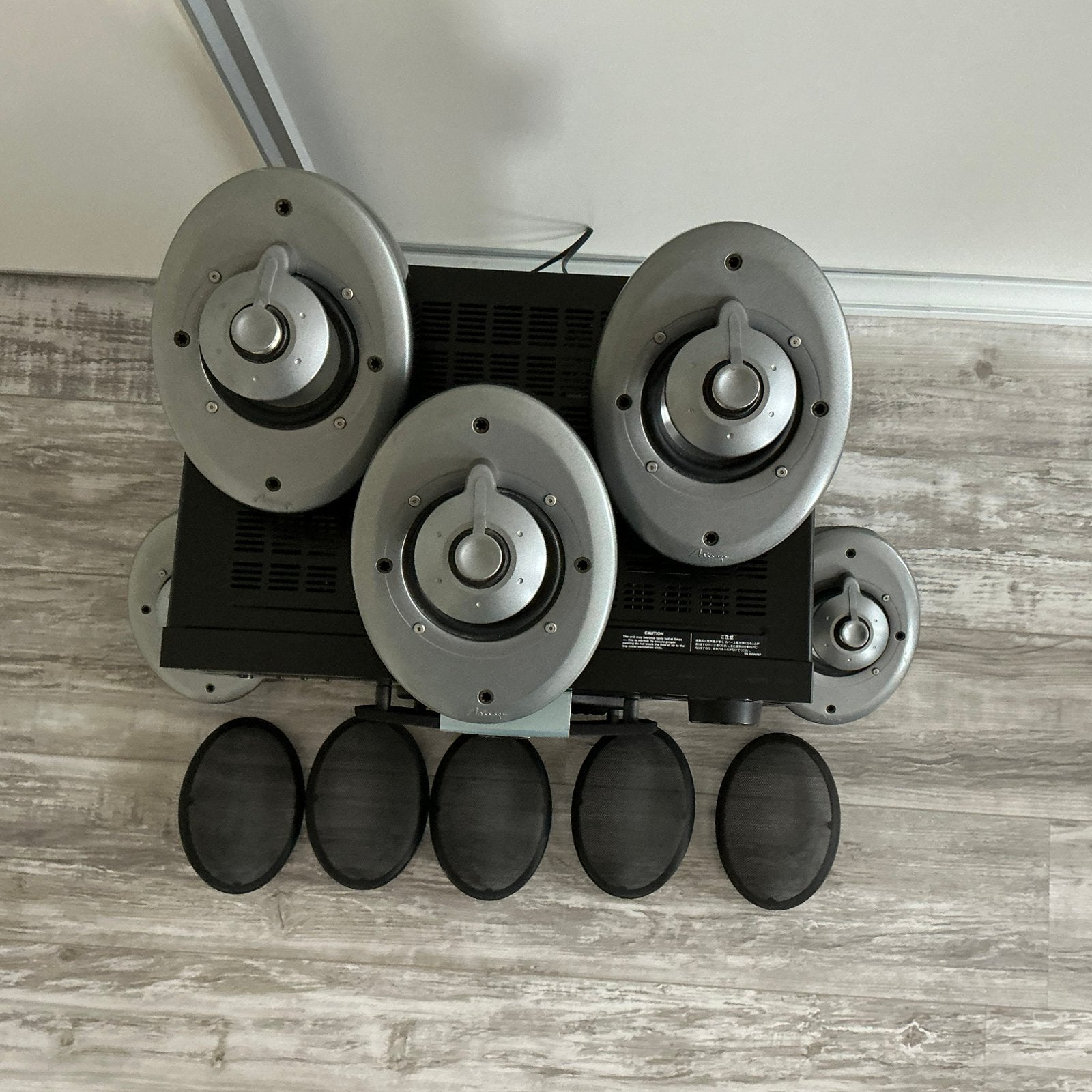Mirage 5.1 set, Gebruikt, 120 tot 150 watt, Surroundset, Geschikt voor surround/home cinema