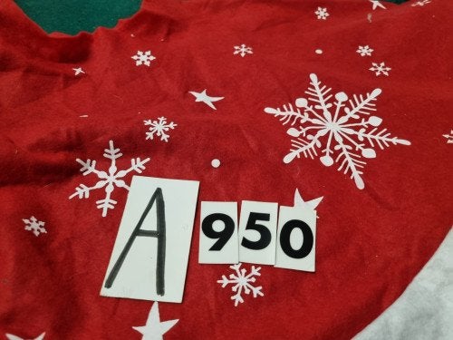 kerstboomvoet doek met sneeuw vlok [a950, Diversen, Ophalen of Verzenden, 'T Olde Gre-j, Info@toldegrej.nl, Endepoelstraat 20f Didam