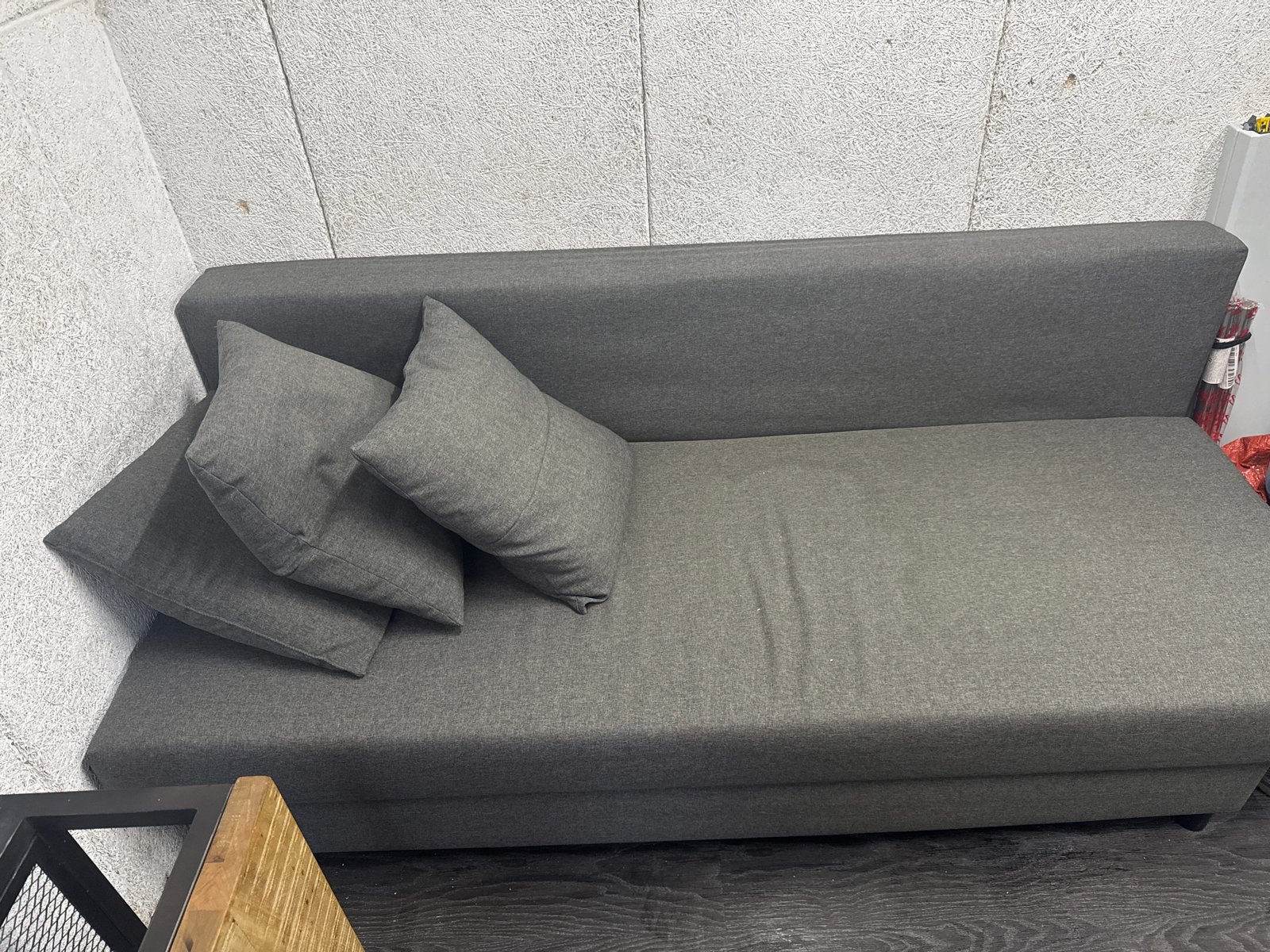 Ikea slaapbank/daybed met kussens, Huis en Inrichting, Ophalen, Gebruikt, Tweepersoons, 75 tot 100 cm