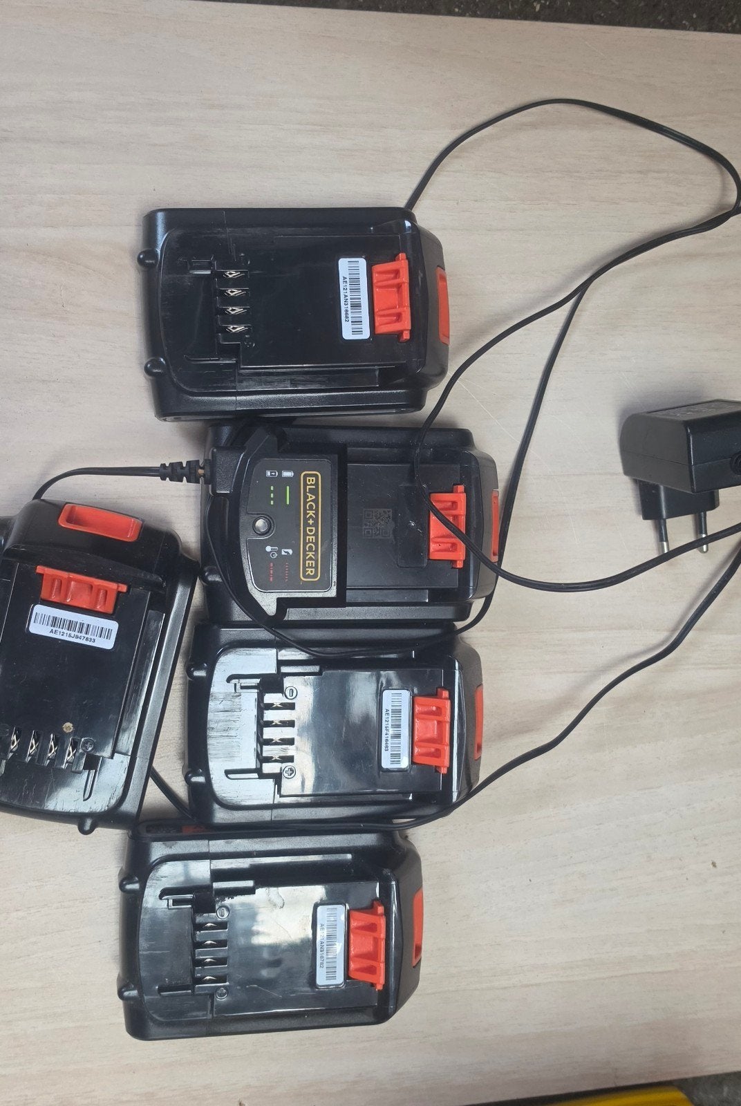 Black en decker accu grasmaaier en trimmer, Ophalen of Verzenden, Gebruikt