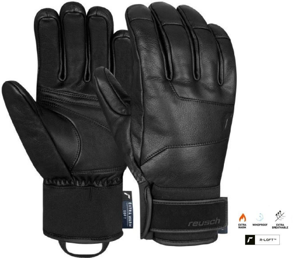 Reusch Cronon lederen heren skihandschoenen extra warm leer, Sport en Fitness, Skiën en Langlaufen, Overige typen, Skiën, Minder dan 100 cm
