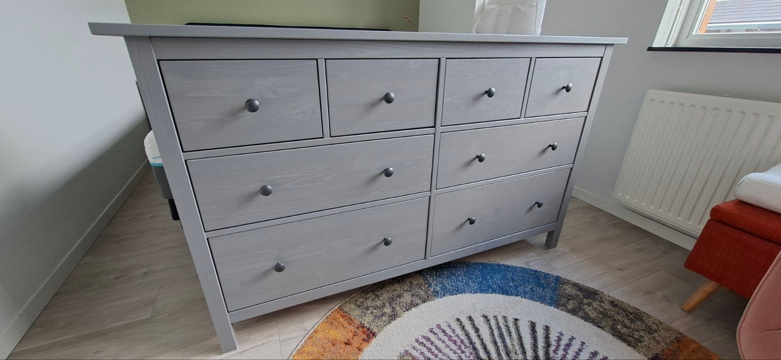 Hemnes Dressoir, Ophalen, 150 tot 200 cm, Zo goed als nieuw, Met lade(s)