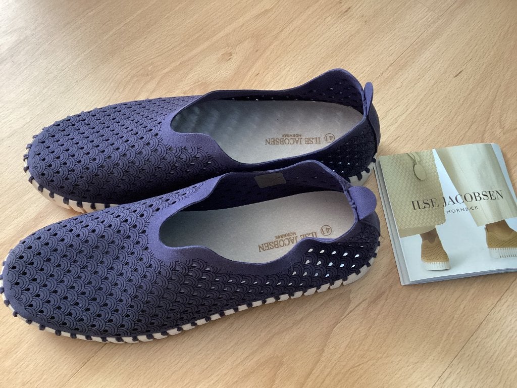 Ilse Jacobsen schoenen maat 41 donkerblauw, Blauw, Instappers, Ophalen of Verzenden, Ilse Jacobsen