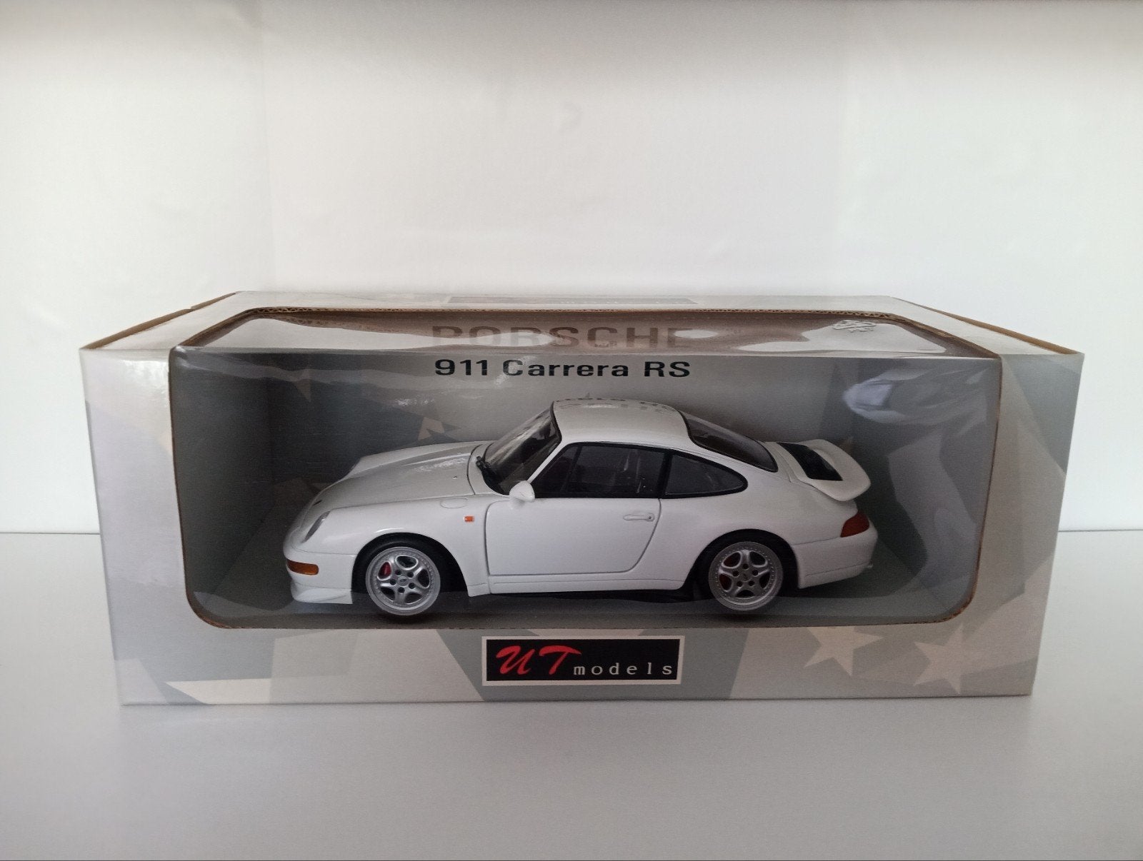 UT Models 911 Carrera RS, Hobby en Vrije tijd, Modelauto's | 1:18, Ophalen of Verzenden, Zo goed als nieuw, Auto, UT Models