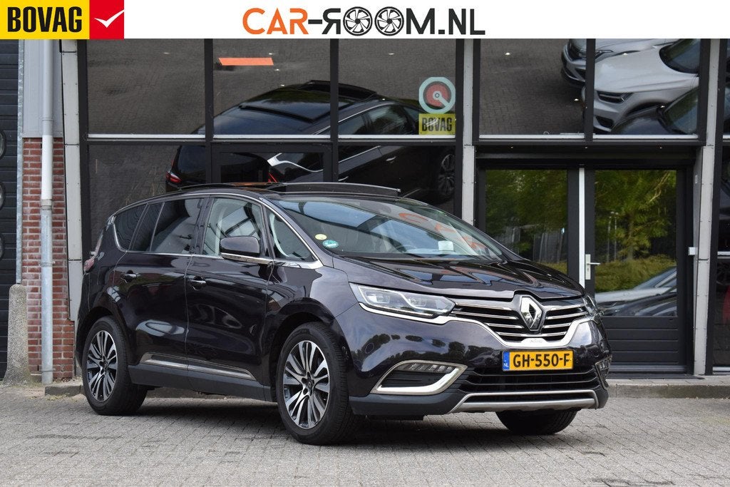 Renault Espace 1.6 dCi Initiale Paris 7p. Pano Leder Stoelvw, Auto's, Renault, Gebruikt, 4 cilinders, 160 pk, 7 stoelen