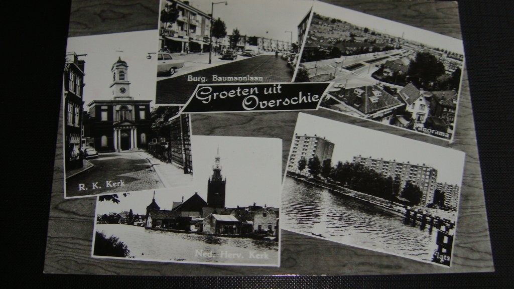 Overschie Groeten Uit, Ophalen of Verzenden, 1980 tot heden, Ongelopen, Zuid-Holland