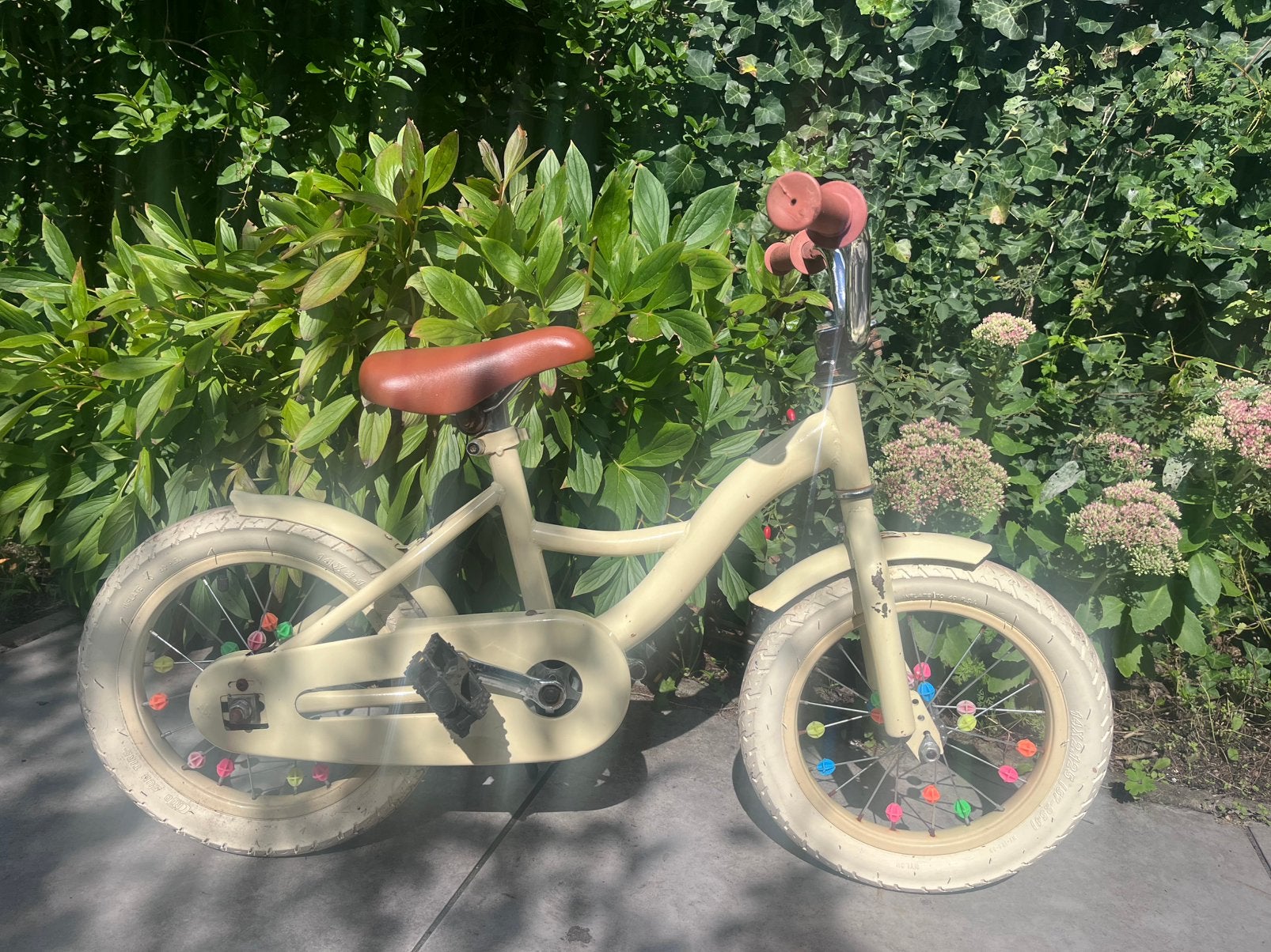 Peuter/kleuter fiets, Fietsen en Brommers, Fietsen | Kinderfietsjes, Ophalen, Terugtraprem, Zijwieltjes, Minder dan 16 inch