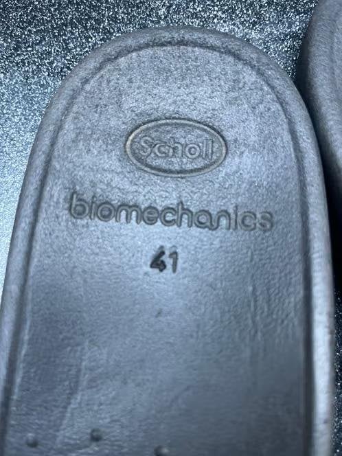 Scholl slippers maat 41[vj], Ophalen of Verzenden, Zo goed als nieuw, Zwart, Slippers