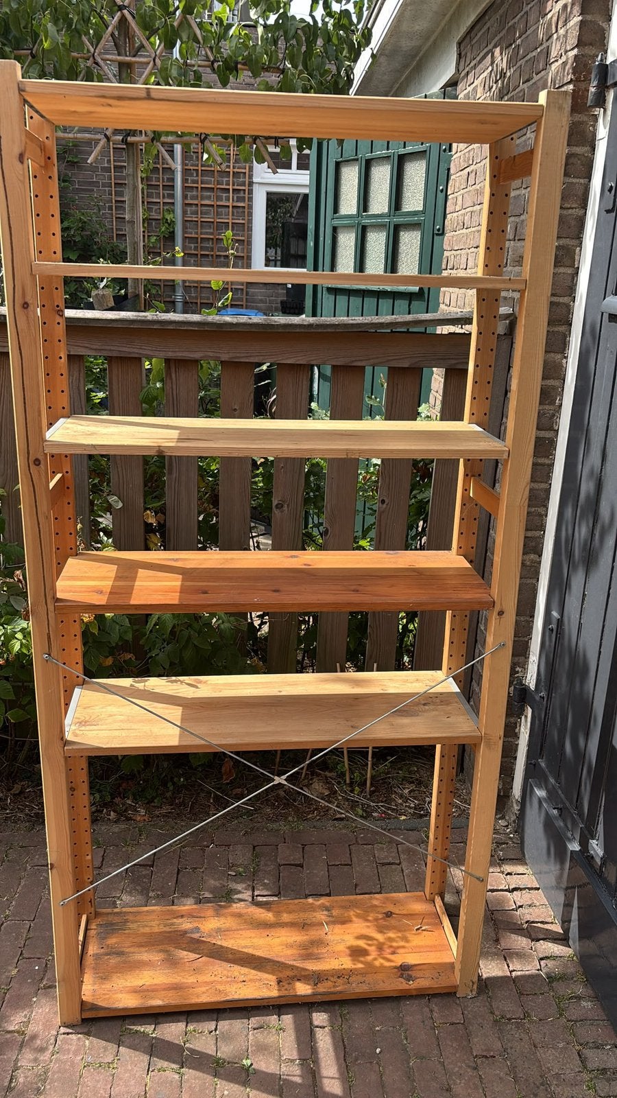 Houten stellingkast, Ophalen, Gebruikt, Hout, Overige typen