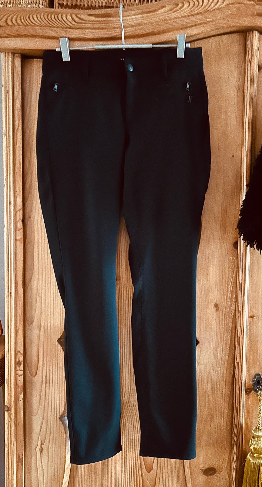Cambio zwarte broek model Parla Zip maat 40, Verzenden, Maat 38/40 (M), Zwart, Lang