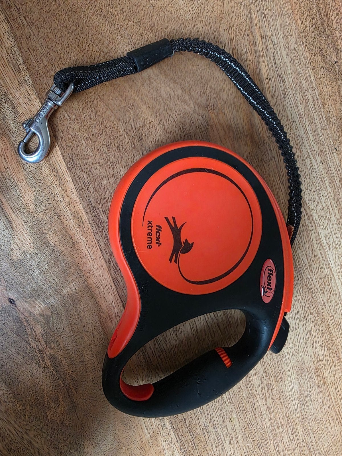 Flexi rollijn extreme bijt bestendig met soft-stop 5 meter, Dieren en Toebehoren, Ophalen of Verzenden, Gebruikt