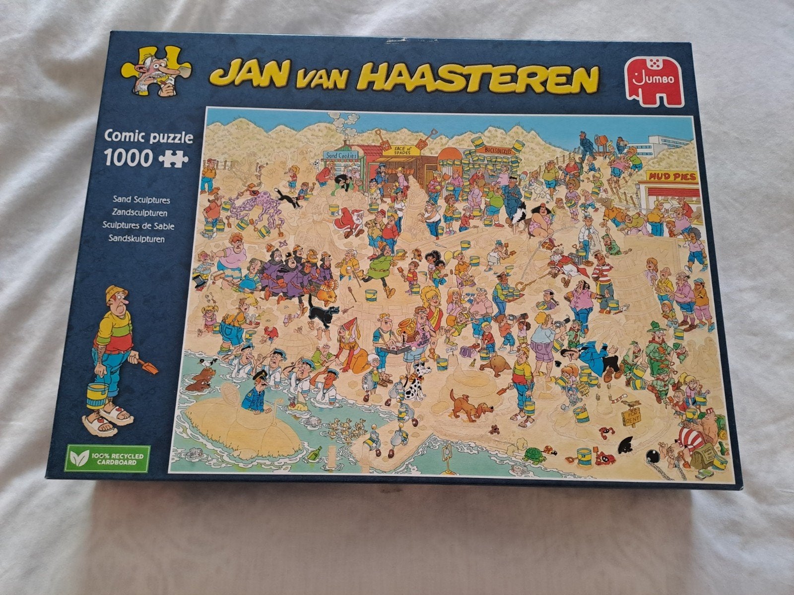 Jan van Haasteren puzzels 1000 stukjes, Ophalen, 500 t/m 1500 stukjes, Gebruikt, Legpuzzel