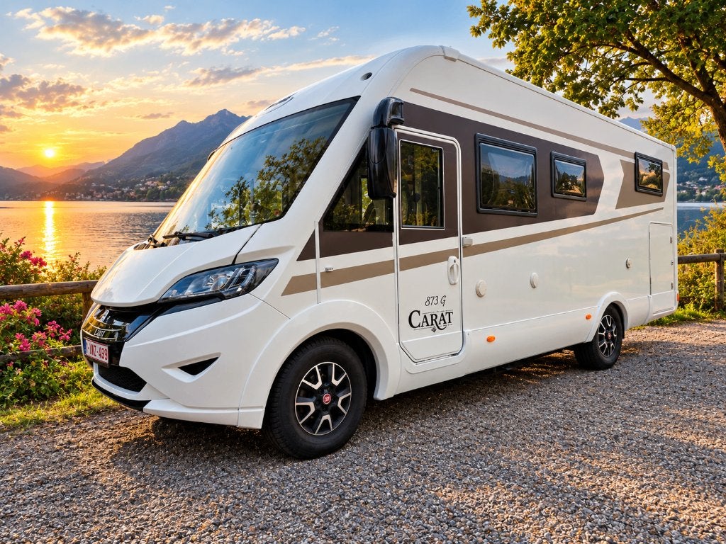 Mc Louis Carat 873 G Automaat Bj 2018 2xAirco Bomvol Opties, Automaat, Fiat, Gaslek-detector, Bedrijf