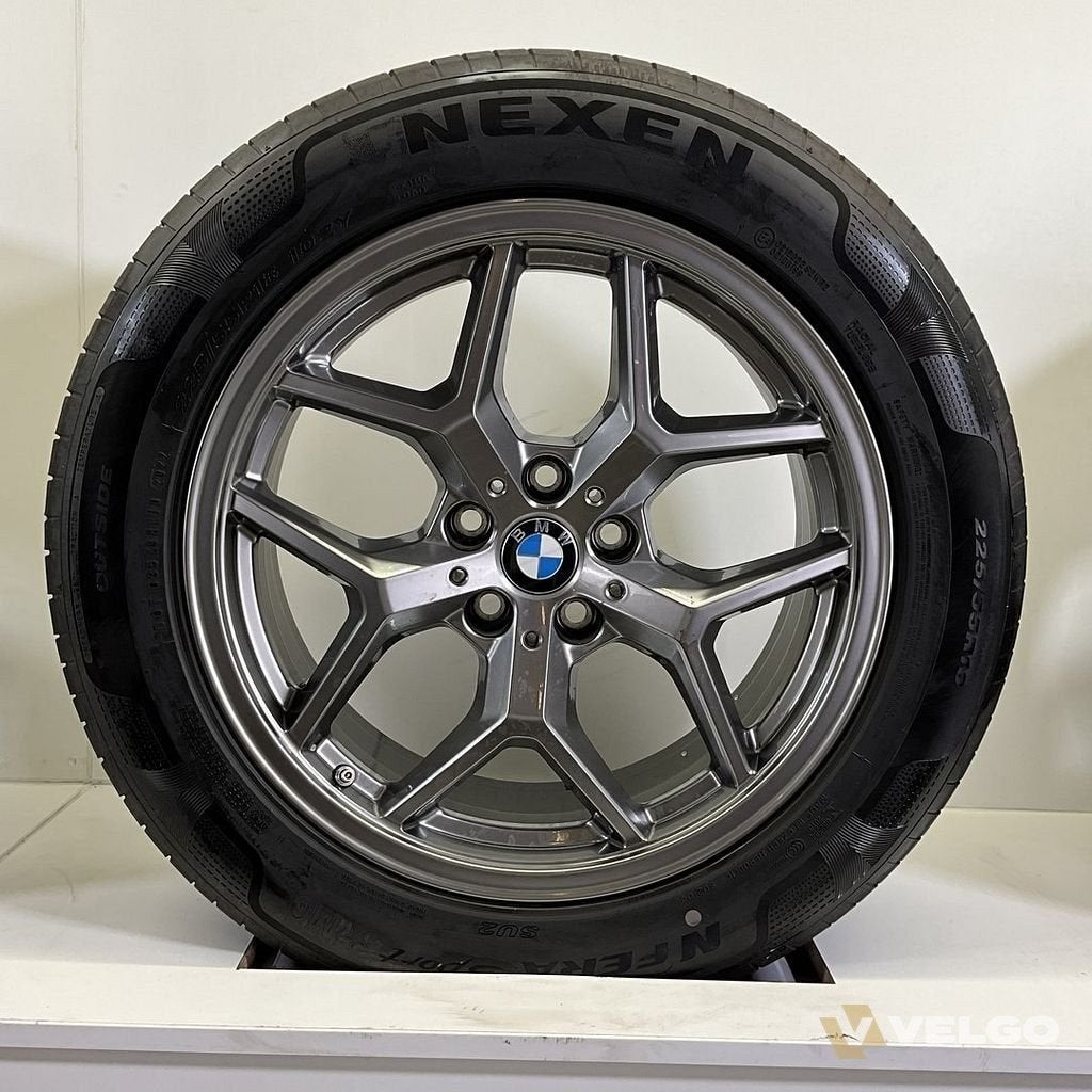 BMW 5 SERIE G60 G61 SET VELGEN + ZOMER BANDEN 18 INCH ORIG., 18 inch, Gebruikt, -, -