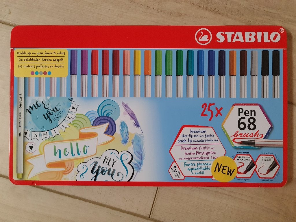 Stabilo Pen 68 set met 25 stuks, Ophalen of Verzenden, Nieuw