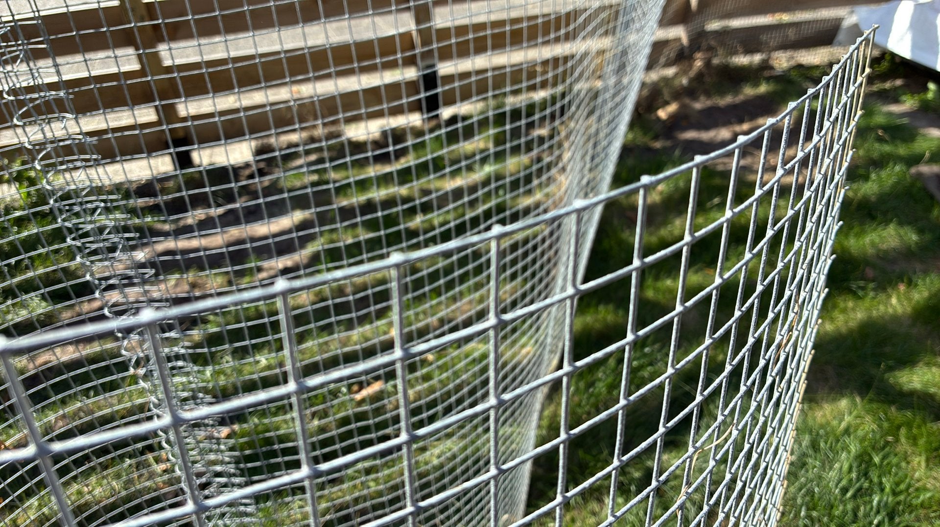 Kippengaas vogelgaas volieregaas, Tuin en Terras, Gaas en Draad, Ophalen, Gebruikt, 10 tot 20 meter, Gaas