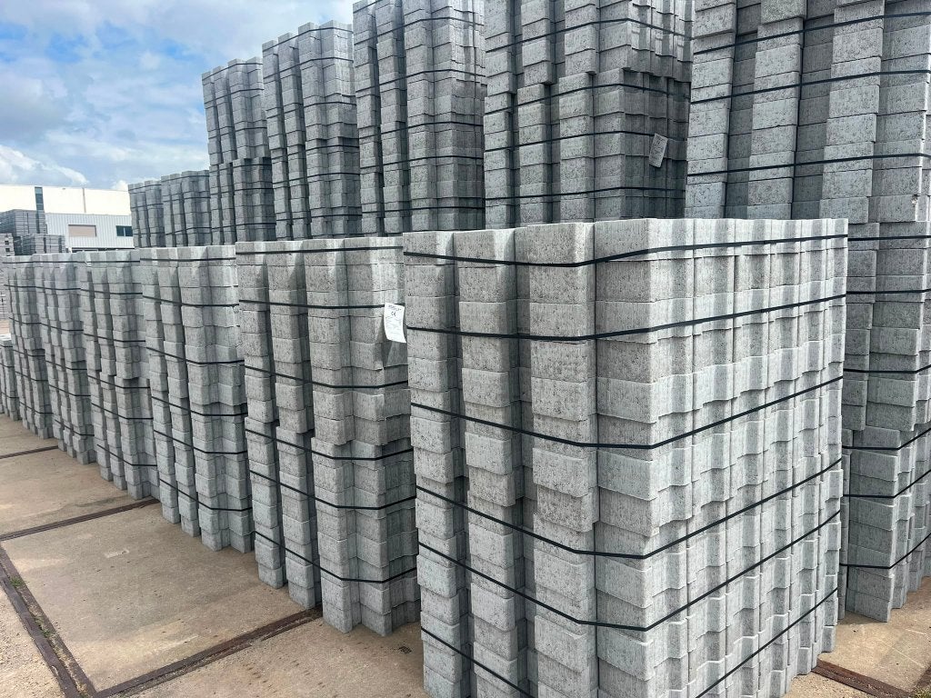 Betonklinkers | H-profiel | B-keus | 2e Keus, Verzenden, Nieuw, Beton, Klinkers