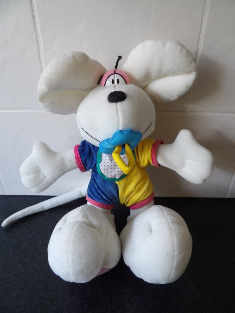 in nette staat Diddl knuffel met fopspeen 37 cm (ter decora, Ophalen of Verzenden, Diddl, Zo goed als nieuw, Knuffel