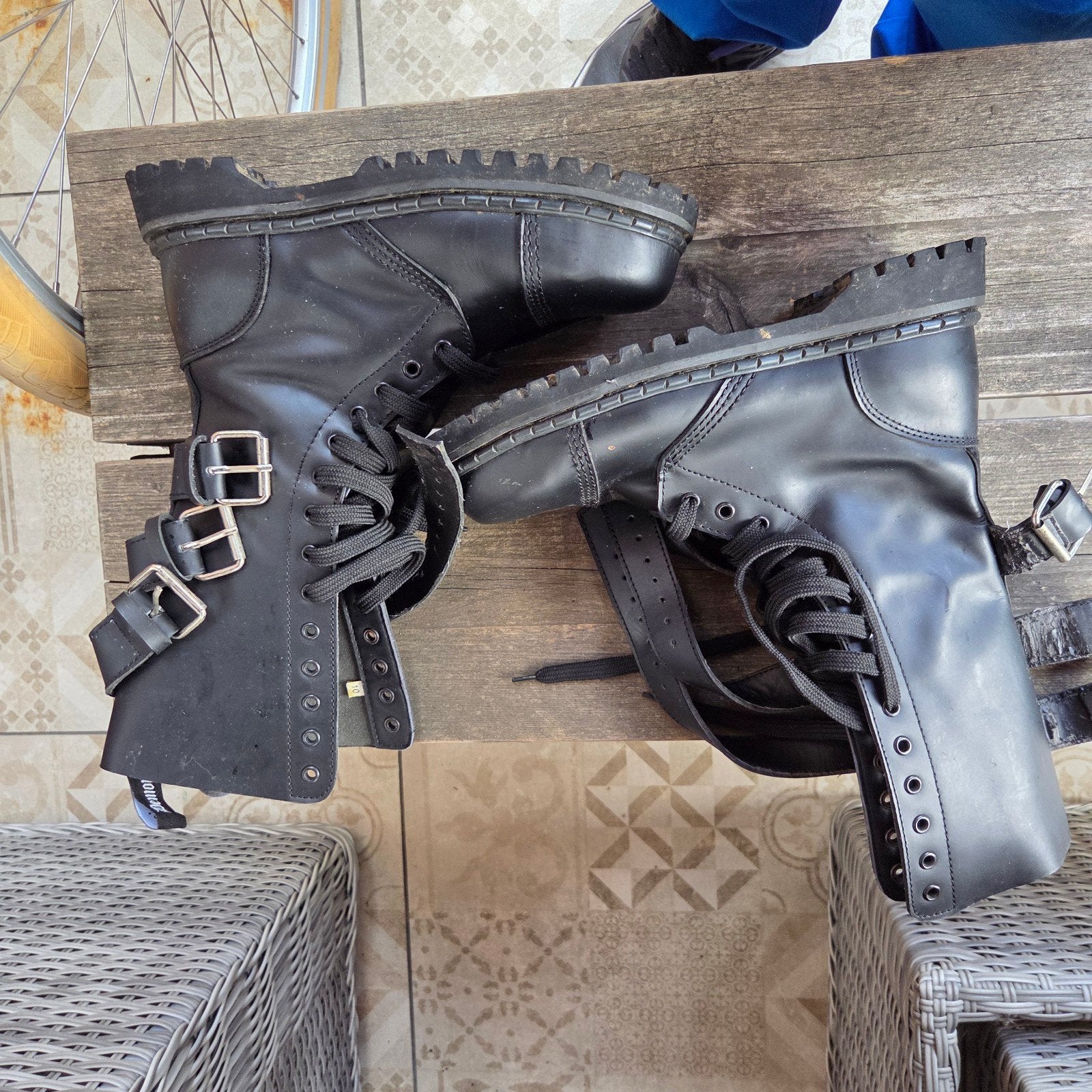 Demonia Goth Schoenen Maat 10 Vegan Kinky, Ophalen of Verzenden