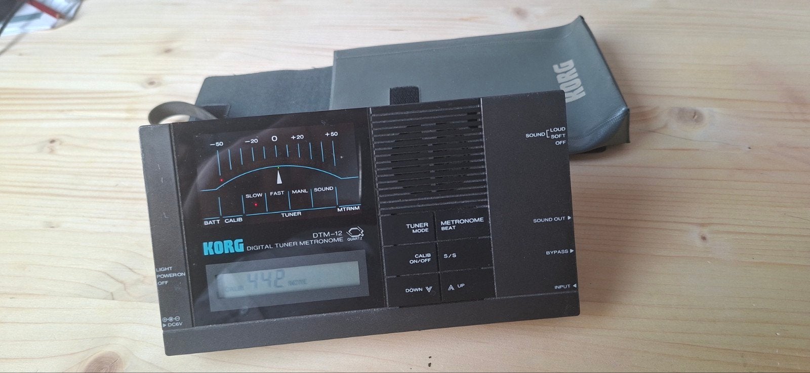 KORG stemapparaat DTM-12, tuner-metronoom, Ophalen of Verzenden, Zo goed als nieuw, Overige instrumenten