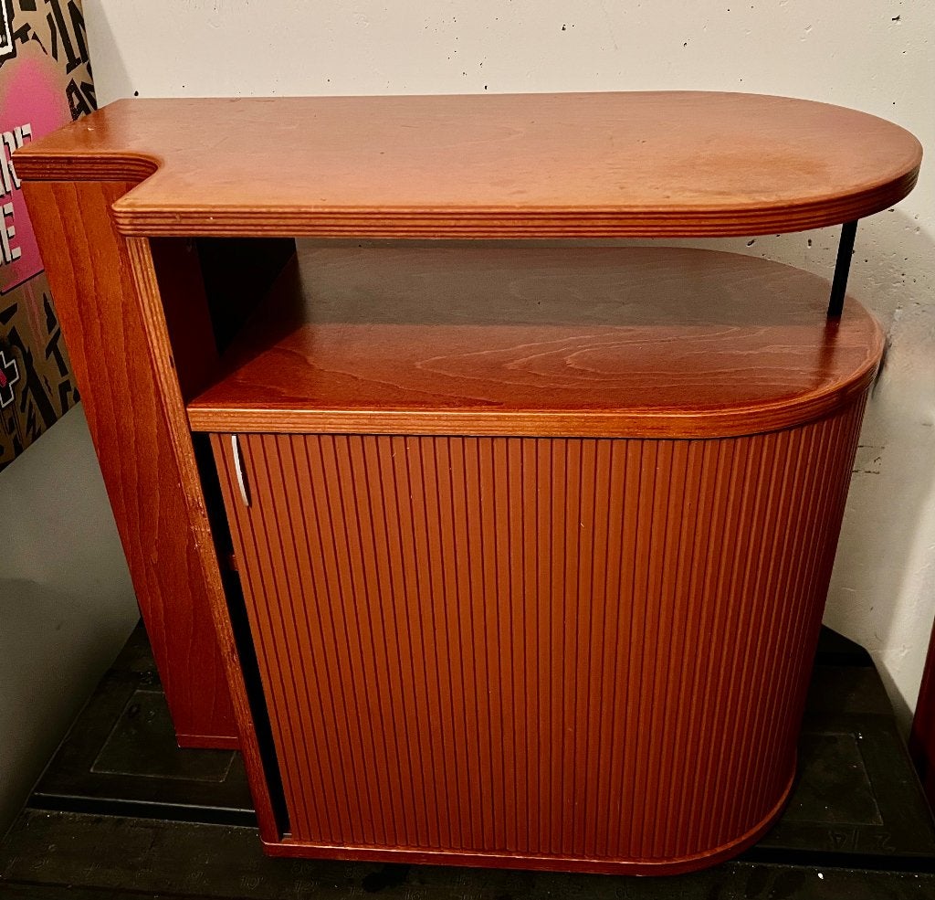 auping Auronde nachtkastje en hoofdeind, Ophalen, Gebruikt, 90 cm, Eenpersoons