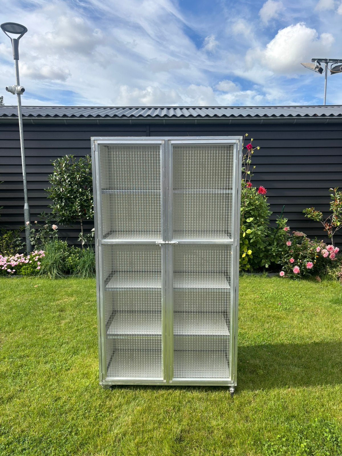 Mooie, ruime konijnenflats/ caviaflats, vrijwel nieuwe staat, Ophalen, 110 cm of meer, Zo goed als nieuw, Hamster