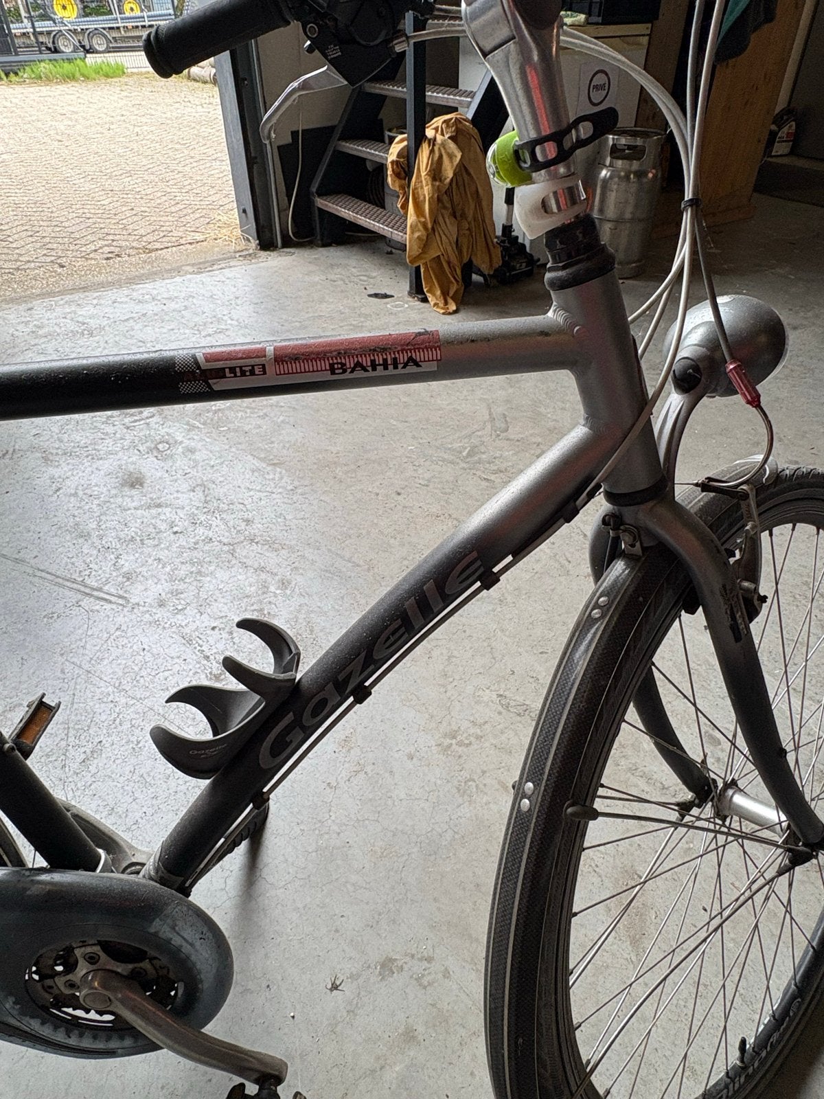 Gazelle Bahia Herenfiets - Comfortabel en Betrouwbaar, Ophalen, Gebruikt, Velgrem, Versnellingen